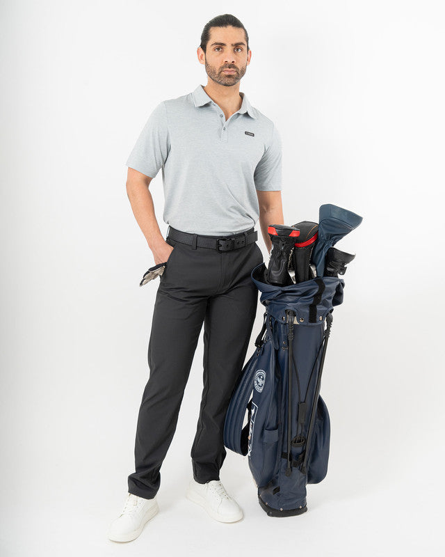 Pantalón Golf Albatros, Gris, detalle, fit Regular, Poliéster, uso versátil